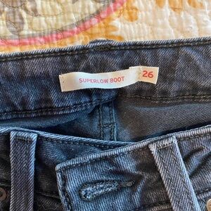 Levi’s SuperLow Boot 26 Black EUC